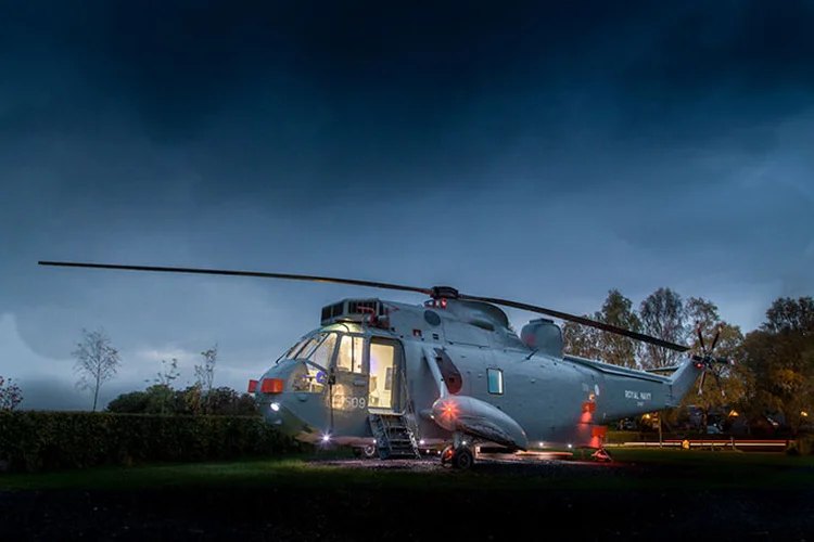  (Helicopter Glamping/Reprodução)