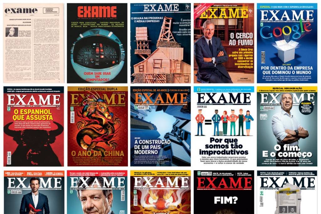 A revista EXAME chega renovada no aniversário de 50 anos