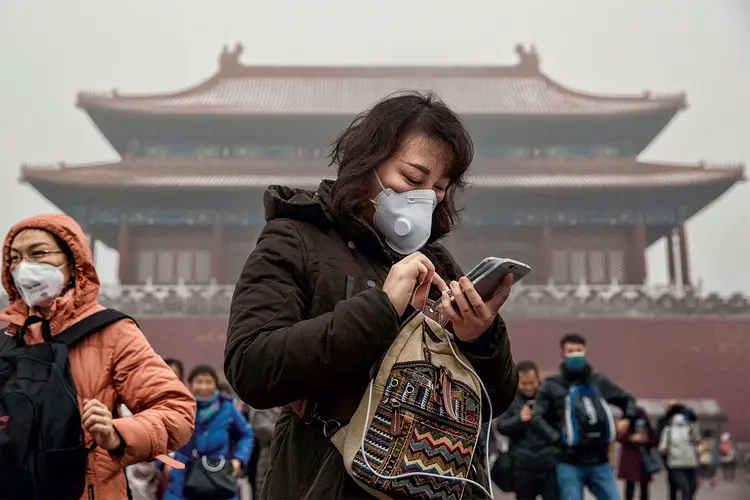 China: poluição no mundo atingiu recorde de 800 mil anos (Kevin Frayer/Getty Images)