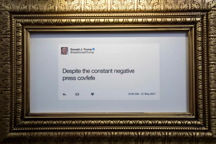 Covfefe: Twitter de Trump foi um retrato de sua gestão e espécie de diário público do presidente (Drew Angerer/Getty Images)