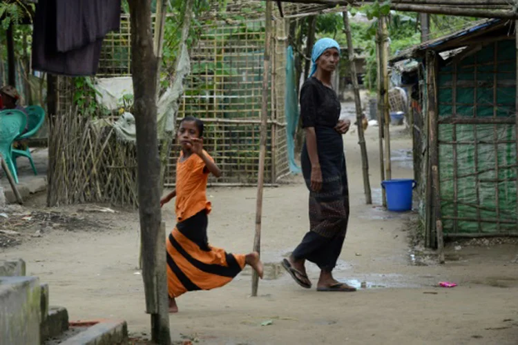 Comunidade rohingya é considerada pela ONU uma das minorias mais perseguidas no mundo (Romeo Gacad/AFP)