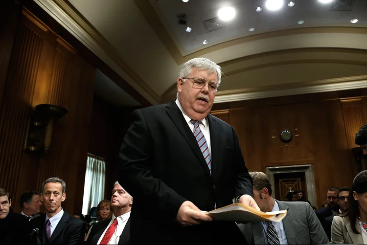 John F. Tefft: o anúncio acontece um dia depois que o Congresso concluiu a votação de um projeto que endurece as sanções contra a Rússia (Win McNamee/Getty Images)