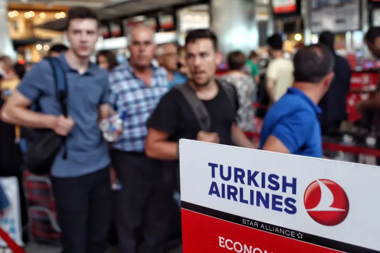Aeroporto de Atatürk: o aeroporto é o único na Turquia com conexão com os EUA (Kursat Bayhan/Getty Images/Getty Images)