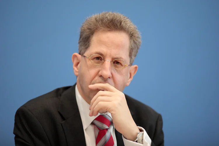 Hans-Georg Maassen: "Não se pode excluir que haja um esforço para influenciar a eleição na Alemanha" (REUTERS/Axel Schmidt/Reuters)