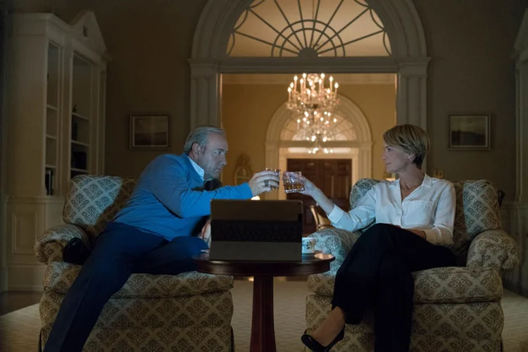 House of Cards: a protagonista será Robin Wright, sob o papel de Claire Underwood (House of Cards/Divulgação)