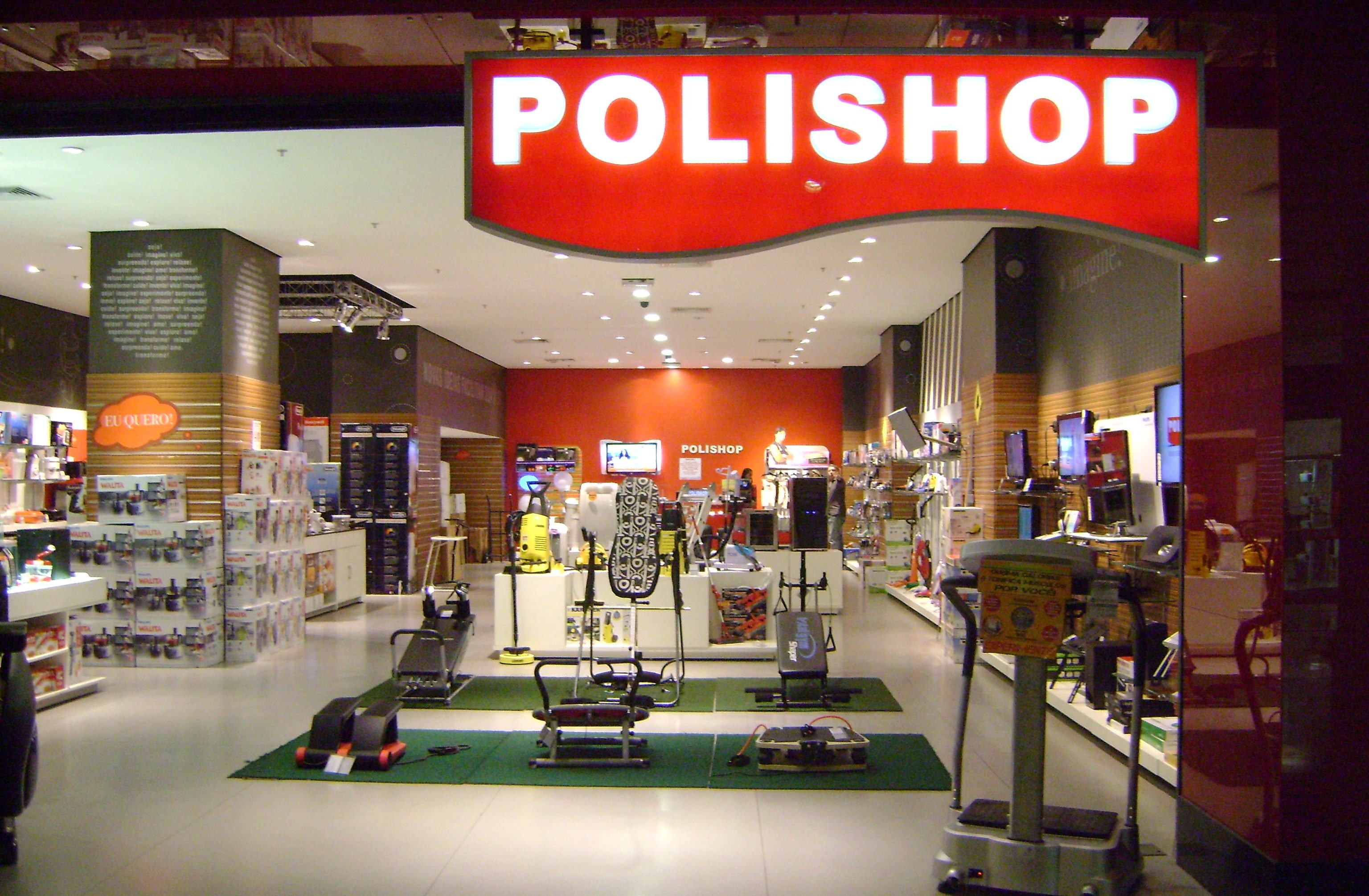 Polishop: a varejista conta com mais de 3 mil funcionários, mais de 280 lojas próprias instaladas nos principais shoppings centers do país