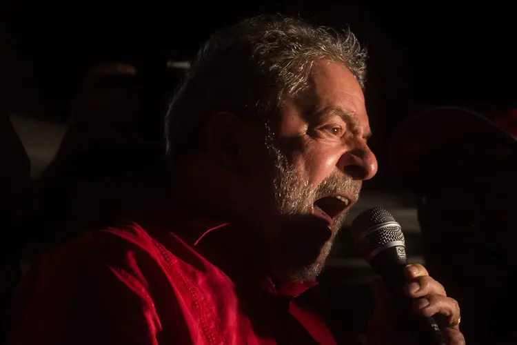 Lula: o presidente foi condenado a 9 anos e meio de prisão (Victor Moriyama/Getty Images)