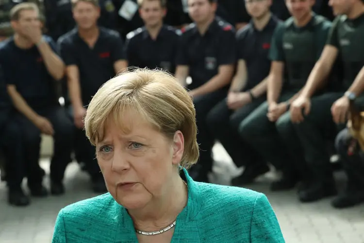 Merkel: a chanceler ratificou que seu propósito é ser reeleita para governar todo o próximo mandato (Sean Gallup/Getty Images)