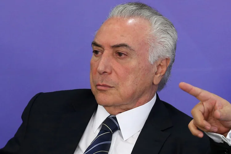 Temer; "Podem ter certeza, não estamos ocupados somente com as pedras no caminho" (REUTERS/Adriano Machado/Reuters)