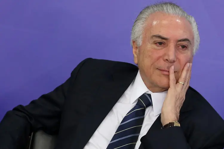 Temer: o economista-chefe do Banco Mundial afirmou que o Brasil está saindo de uma recessão profunda (REUTERS/Adriano Machado/Reuters)