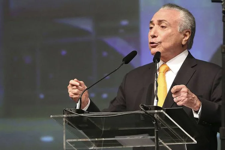 MICHEL TEMER: o que chamado mais a atenção no atual governo é a disposição para alterar, em pouquíssimo tempo, marcos regulatórios e políticas microeconômicas / Agência Brasil