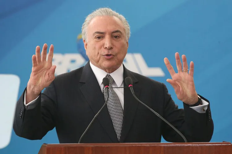 Temer: já atendeu algumas reivindicações das frentes e indica que poderá apoiar outras demandas históricas dos grupos (Antonio Cruz/Agência Brasil)