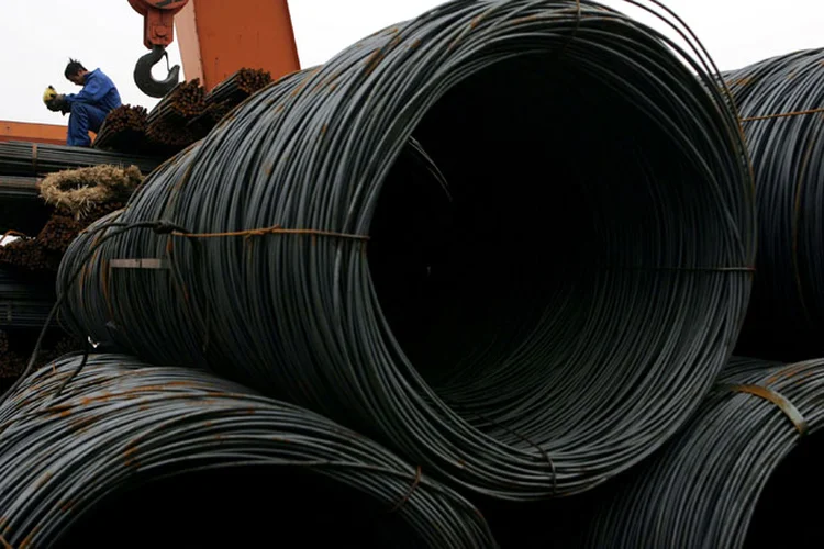 Minério de ferro: vendas do minério da Vale cresceram 9 por cento entre janeiro e março deste ano (China Photos/Getty Images)