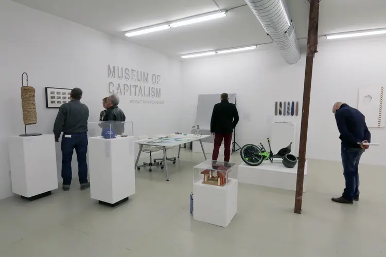 Exposição do "Museu do Capitalismo" em Oakland, na Califórnia (MOC/Divulgação)
