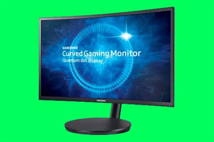 Monitor: aparelho da Samsung tem curvatura de 1800R (Samsung/Divulgação)