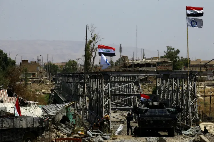 Mosul: o premiê iraquiano afirmou que as autoridades estão investigando atos "isolados" como esse (Thaier Al-Sudani/Reuters)