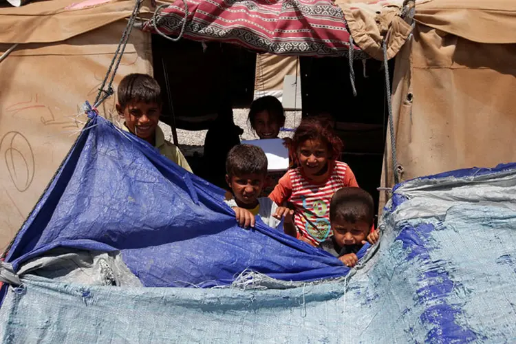 Mosul: mais de um milhão de pessoas fugiram de suas casas em Mosul e nas cidades vizinhas desde que começaram os conflitos (Azad Lashkari/Reuters)