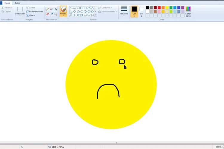 Fim do Paint: depois de 32 anos, o famoso programa da Microsoft deixará de existir (Montagem/Site Exame)