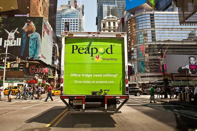 Peapod: o desafio é conhecido como “problema do último quilômetro”