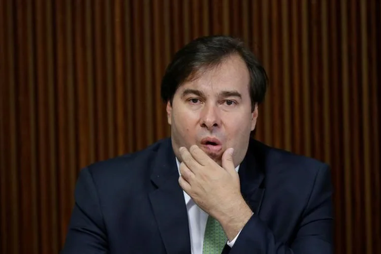 Rodrigo Maia: presidente da Câmara busca um acordo com o Senado sobre o financiamento de campanhas no debate da reforma política (Ueslei Marcelino/Reuters)