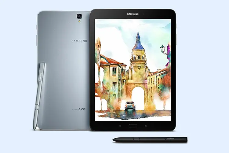 Galaxy Tab S3: tablet tem alto-falantes da AKG (Samsung/Divulgação)