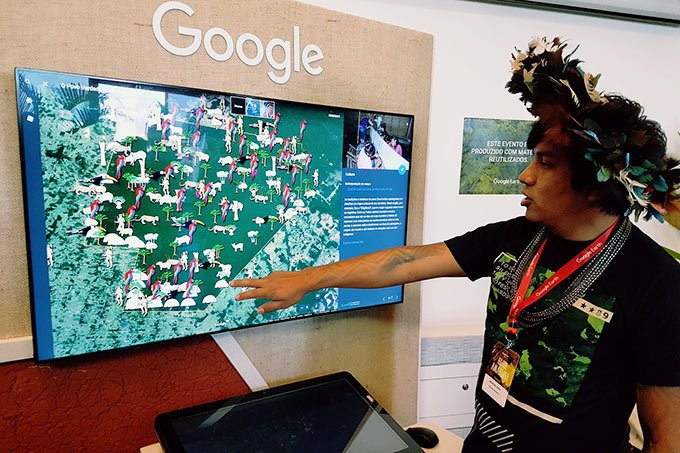 Google Earth vira "megafone" para os povos da Amazônia