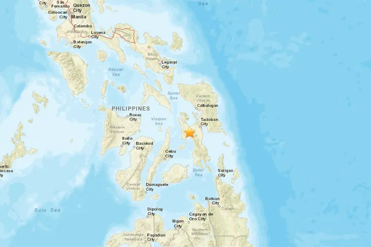 O tremor foi situado a 6,1 quilômetros a oeste de San Pedro (USGS/Reprodução)