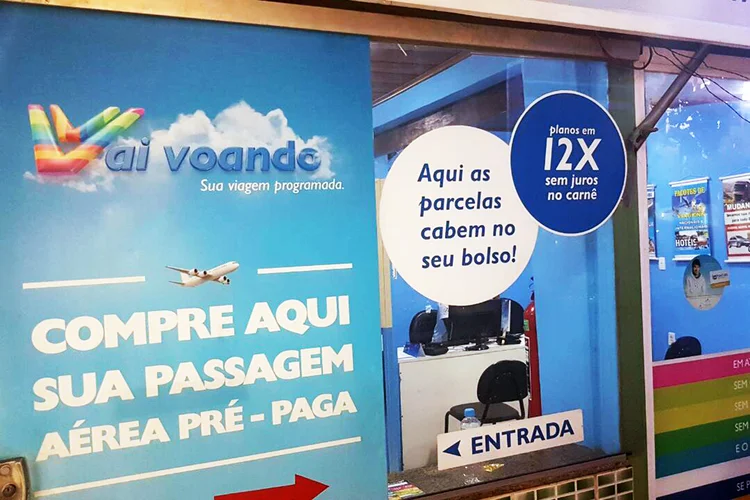 Agência Compre Mais, da Vai Voando, no Rio de Janeiro: sócios possuem seis lojas no estado e representam 15% da operação da empresa (Compre Mais/Vai Voando/Divulgação)