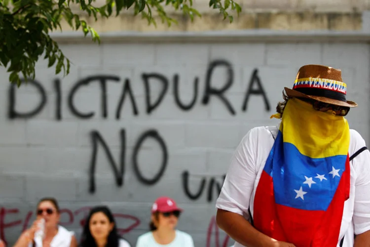 Venezuela: a declaração ocorreu depois da reunião de chanceleres e representantes dos países da região (Christian Veron/Reuters)