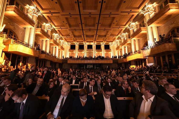 Premiação: Plateia da cerimônia de premiação do Melhores e Maiores 2017, na Sala São Paulo (Flávio Santana/Biofoto/Exame)