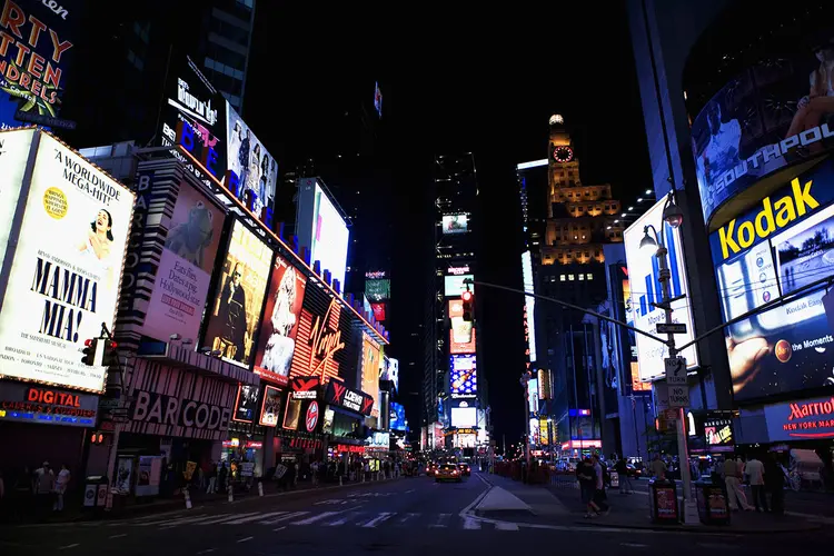 Time Square: um agente disfarçado do FBI convenceu os acusados de que era um simpatizante do EI pronto para realizar os ataques com eles (Foto/Thinkstock)