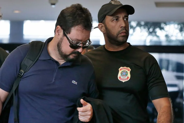 Ex-secretário municipal de Obras Alexandre Pinto voltou a ser preso pela Polícia Federal nesta terça-feira (Tânia Rêgo/Agência Brasil)