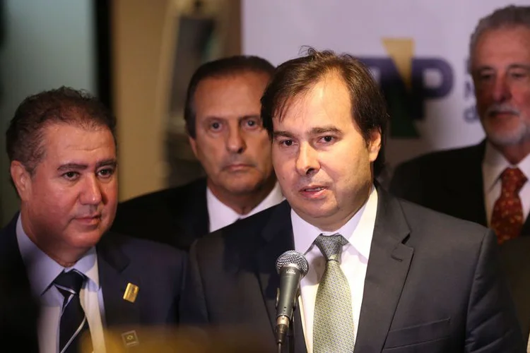 Rodrigo Maia: é o presidente da República em exercício devido à viagem de Temer à China (Antônio Cruz/Agência Brasil)