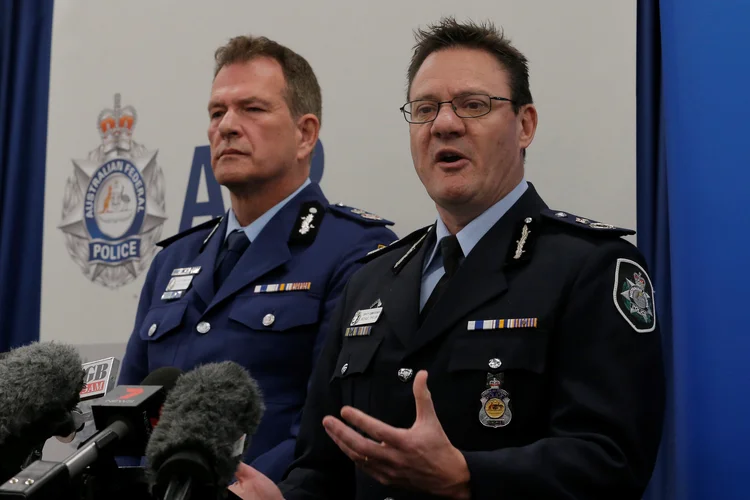 Michael Phelan: subcomissário policial detalhou que os componentes utilizados para a montagem do artefato explosivo (Jason Reed/Reuters)