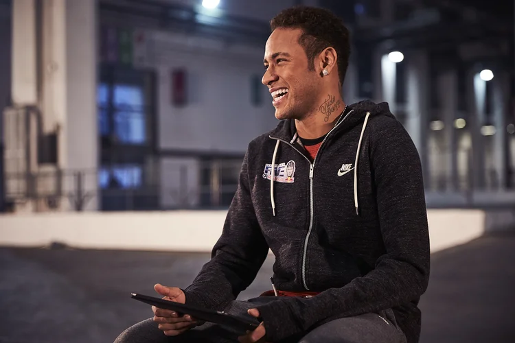 Neymar: será apresentado hoje aos meios de comunicação em uma entrevista coletiva (Red Bull Media Content House via Reuters/Reuters)