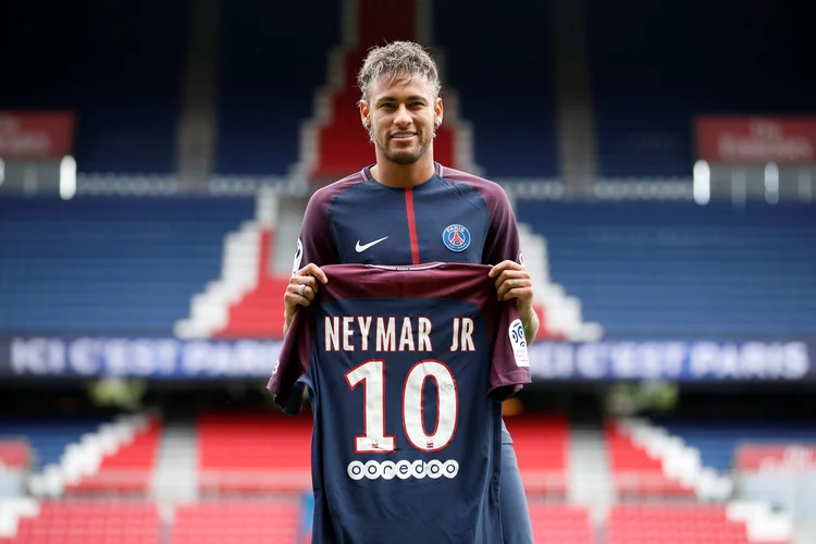 Neymar no Paris Saint-Germain (Christian Hartmann/Reuters)
