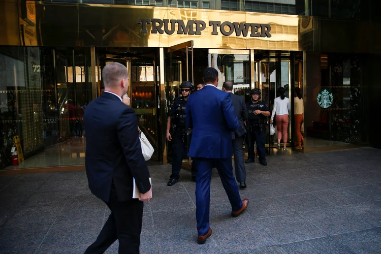 Trump Tower: o Departamento de Defesa paga US$ 130.000 ao mês pelo espaço (Mike Segar/Reuters)