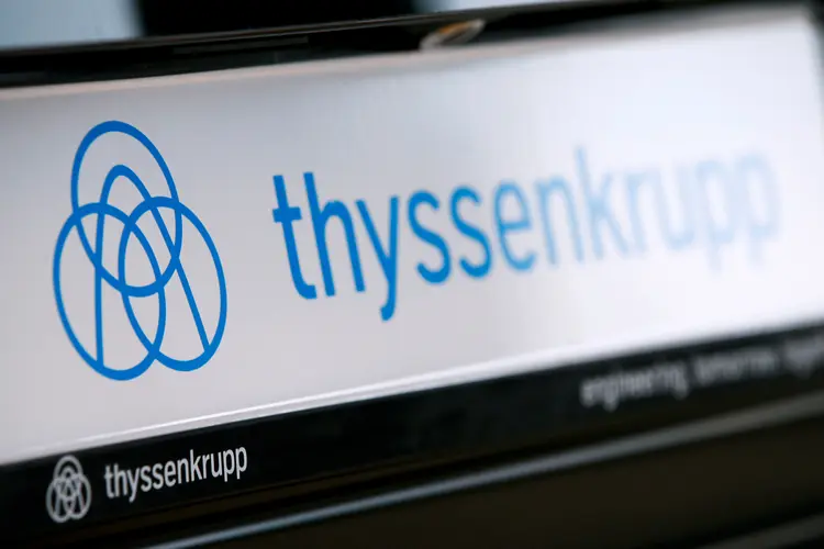 ThyssenKrupp: teve lucro líquido de € 120 milhões no terceiro trimestre fiscal de 2017 (Wolfgang Rattay/Reuters)