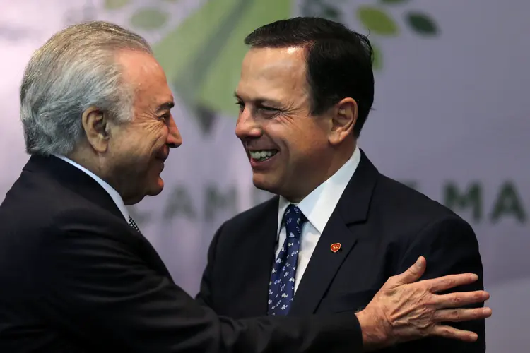 João Doria: "o confronto, as situações extremadas, não contribuem para o Brasil, não contribuem para a economia brasileira e nem para a confiança dos mercados" (Paulo Whitaker/Reuters)