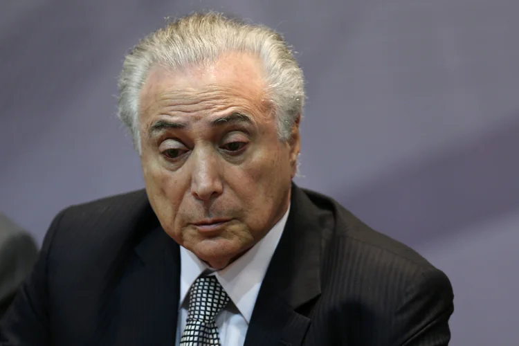 Temer: a denúncia acusa o presidente e os ministros de organização criminosa (Paulo Whitaker/Reuters)