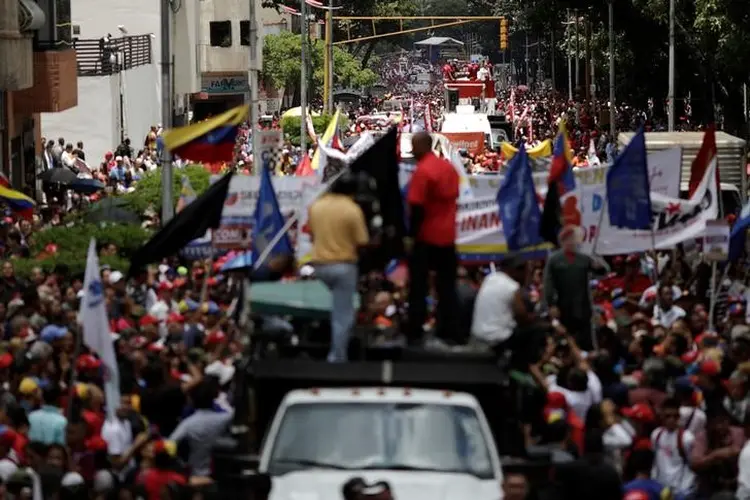 Protestos: "Mais que nada, esta passeata é um pedido por paz", disse uma ativista (Ueslei Marcelino/Reuters)