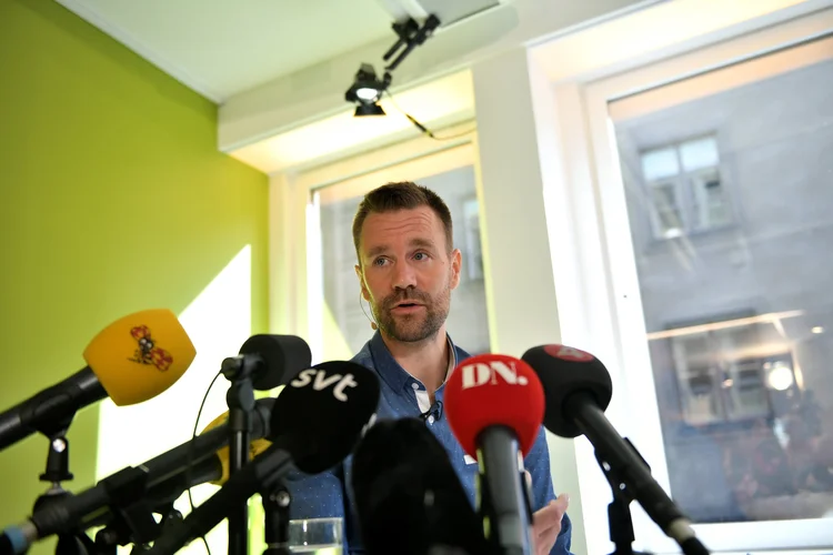 Johan Gustafsson: "como última medida desesperada, disse que me converteria ao islã. Fiz isso para salvar a minha vida e ganhar tempo" (Vilhem Stockstad/Reuters)