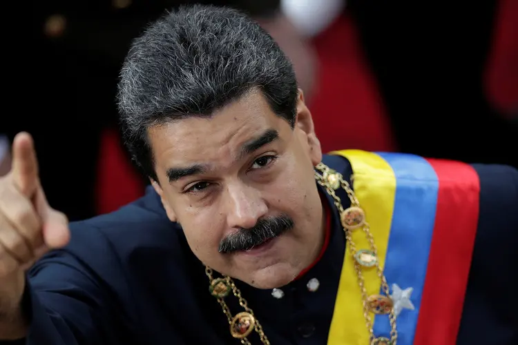 Maduro: à parte do encontro, Argentina, Austrália, Canadá, Chile, EUA e México protestaram contra "eleição ilegítima" na Venezuela (Ueslei Marcelino/Reuters)