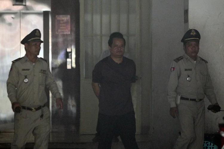 Sourn Serey Ratha: esposa do político encarcerado assegurou que apelará da sentença (Samrang Pring/Reuters)