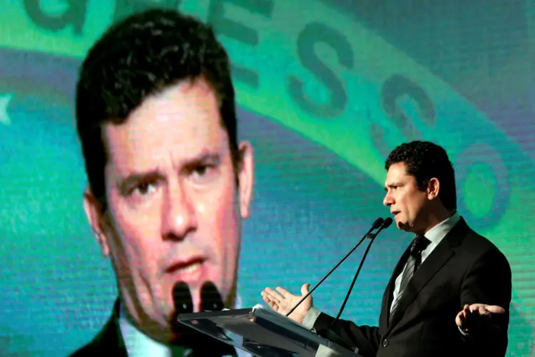 Moro: disse estar especialmente preocupado com retrocessos no combate à corrupção no Brasil (Paulo Whitaker/Reuters)