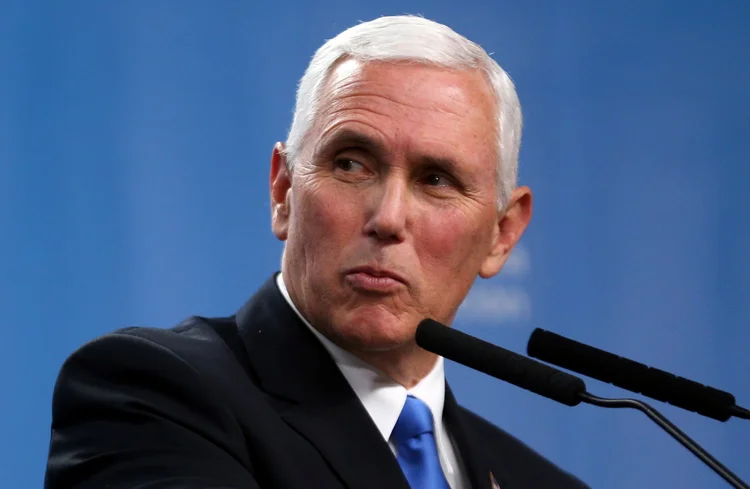 Pence: cúpula entre Estados Unidos e Coreia do Norte está agendada para 12 de junho, em Singapura (Marcos Brindicci/Reuters)