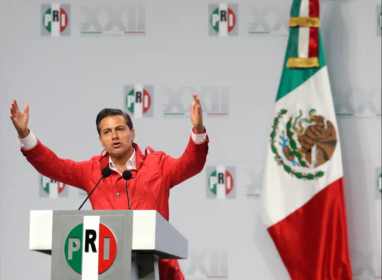 Peña Nieto: seu gabinete informou que autoridades eleitorais mexicanas supervisionaram gastos na campanha (Henry Romero/Reuters)