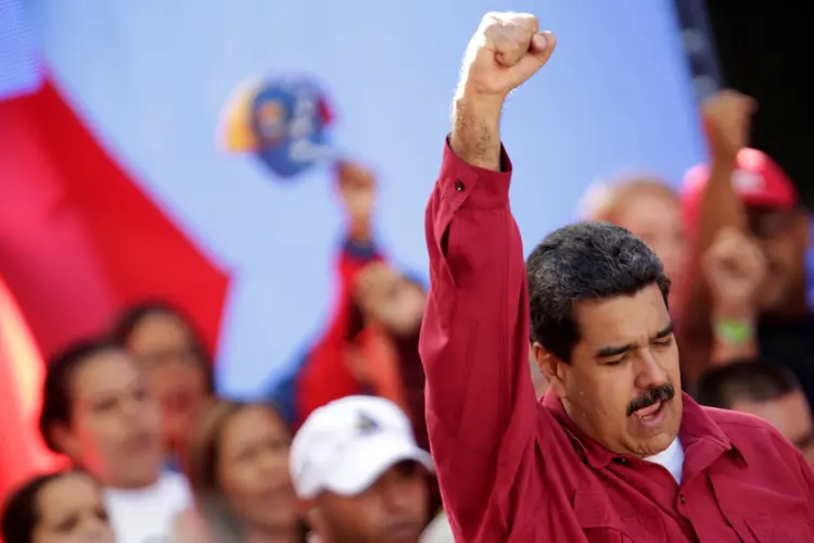 Nicolás Maduro: segundo o presidente, partidos da oposição serão excluídos da eleição presidencial por se negarem a concorrer nas eleições municipais (Ueslei Marcelino/Reuters)