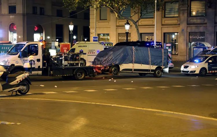 Ataque: a investigação ainda não determinou a razão dessa viagem, que aconteceu menos de uma semana antes dos ataques em Barcelona e Cambrils (Sergio Perez/Reuters)