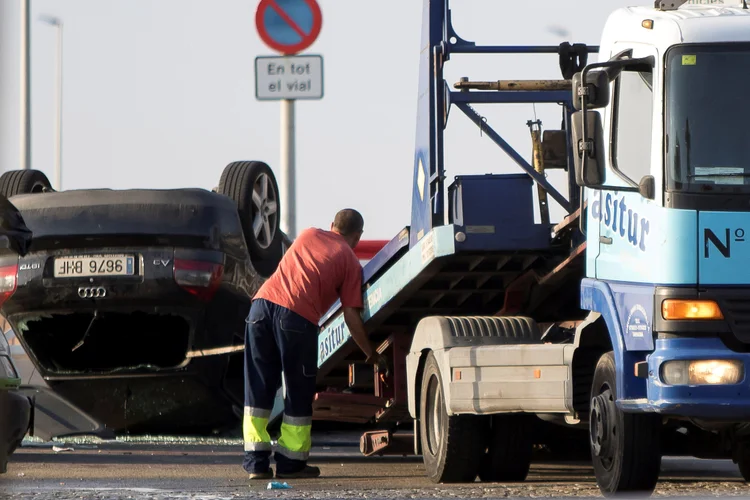 Ataque em Cambrils: mulher é a primeira vítima mortal entre os seis pedestres feridos no atropelamento causado por cinco terroristas nessa cidade catalã (Foto/Reuters)